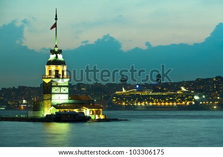 maiden tower at the istanbul turkey 3