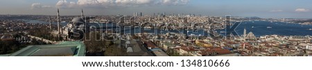 Istanbul city ??view panorama