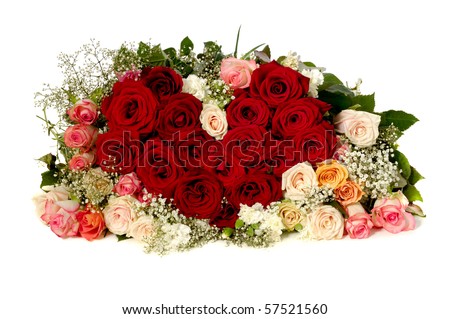 rose flowers bouquet. stock photo : Bouquet of rose