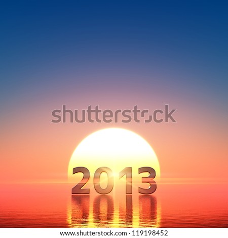 2013 and sun rise