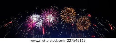 Background of Fireworks. Firework are common in various cultural and religious celebrations worldwide.