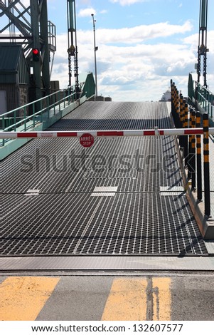 ferry loading ramp