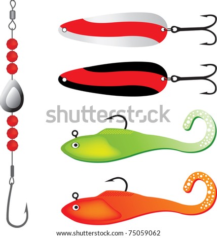 fishing lure illustration