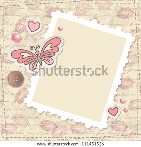 Butterfly Scrapbook Paper