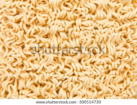 Dry noodle background