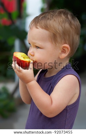 Eating Fresh Fruit