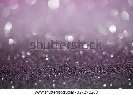 Violet Festive Christmas abstract bokeh background, shining lights, holiday sparkling atmosphere, celebration ambient