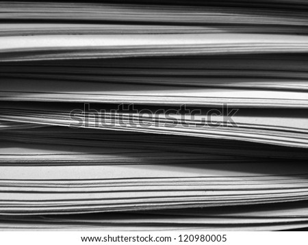 Grey Pile of Papers Background