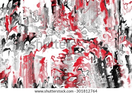red white and black abstract painting/red white and black abstract painting/red white and black abstract painting