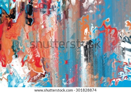multicolour abstract brush stroke painting/abstract brush stroke painting/multicolour abstract brush stroke painting for background