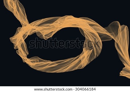 gold drawing on black background/gold circle drawing/gold drawing on black background