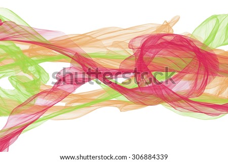 colourful abstract drawing for background/red green and orange drawing on white/colourful abstract drawing for background