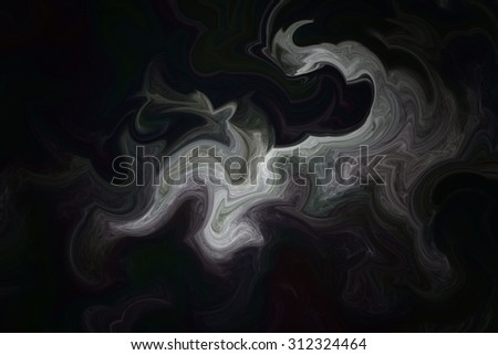 black and white abstract art for background/white abstract shape on dark background/black and white abstract art for background
