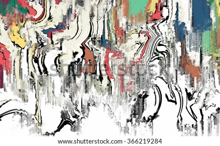 abstract digital painting for background/canvas painting texture/abstract digital painting for background