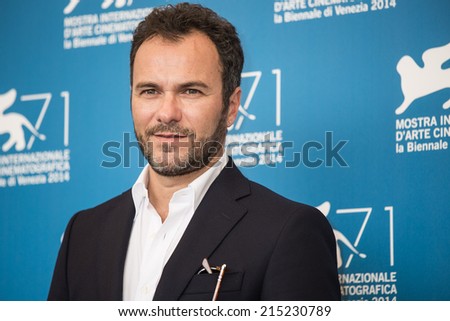 VENICE, ITALY - SEPTEMBER 05: Actor Massimiliano Gallo attends \'Perez\' Photocall during the 71st Venice Film Festival on September 5, 2014 in Venice, Italy.