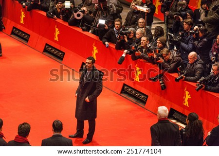 BERLIN, GERMANY - FEBRUARY 10: Actor James Franco attends the \'Every Thing Will Be Fine\' premiere during the 65th Berlinale International Film Festival at Berlinale Palace on February 10, 2015