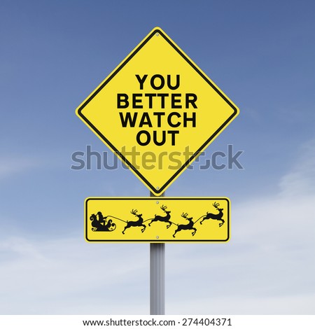 Modified road signs with a Christmas theme. (Silhouette terms of use allows for commercial usage.)