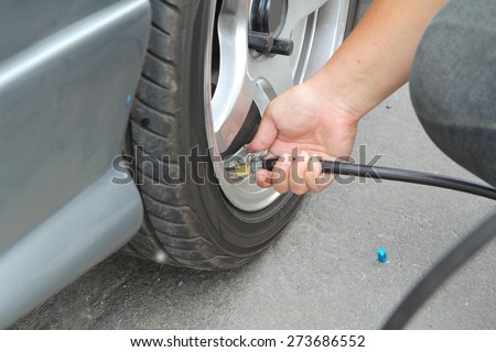Inflate tires