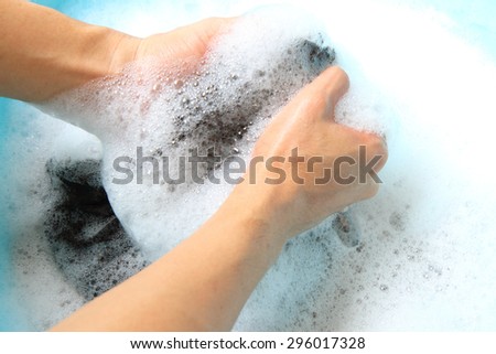 Washing by hand