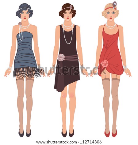 flapper girls dresses