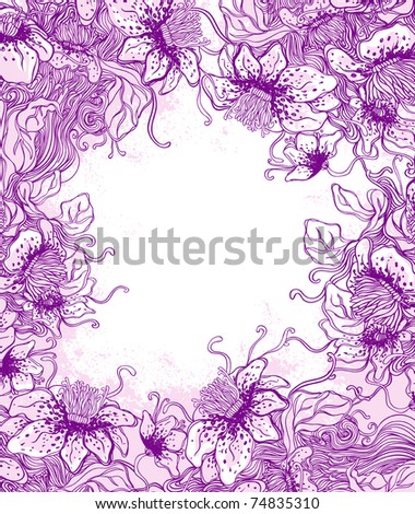 purple patterned background