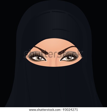 Niqab Clipart