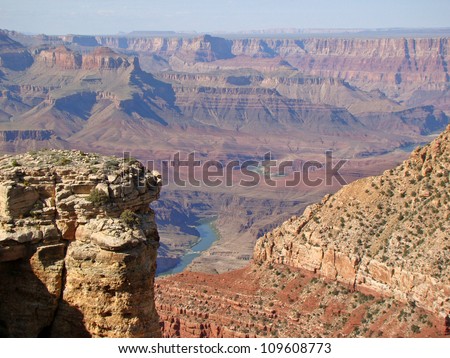 The grand canyons and endless width in Arizona Vastness         Western places and canyons in Amerika