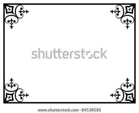 Picture Frame Illustration