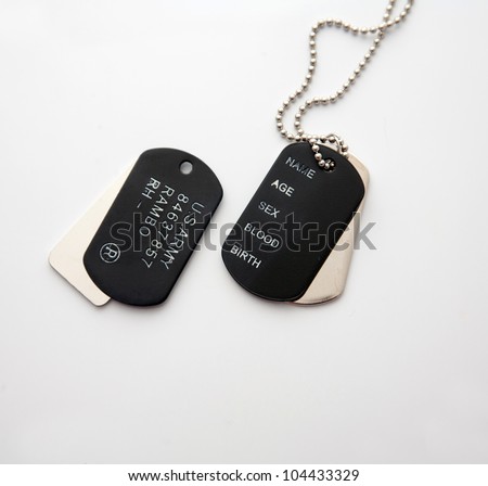 dog tag army chains dog tag army chains