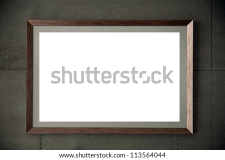 frame on wall/coffee shop photo frame wall
