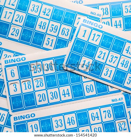 bingo game card