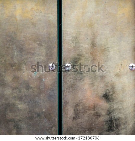 steel background/steel background door