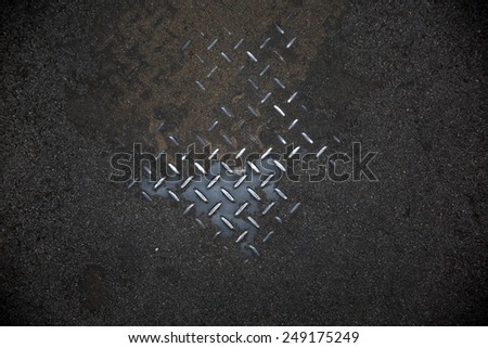 steel plate inside the wall