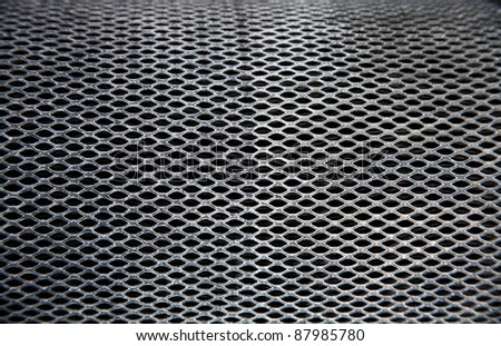 Large heavy metal air filter