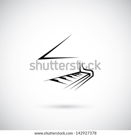 Piano vector illustration Piano vector illustration