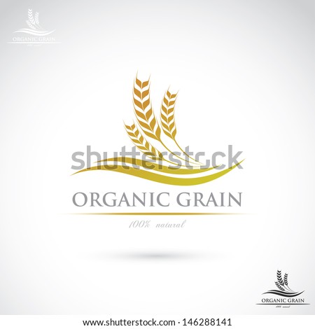 Wheat label vector illustration Wheat label vector illustration