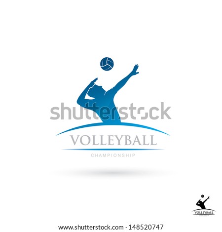 Volleyball sign vector illustration Volleyball sign vector illustration