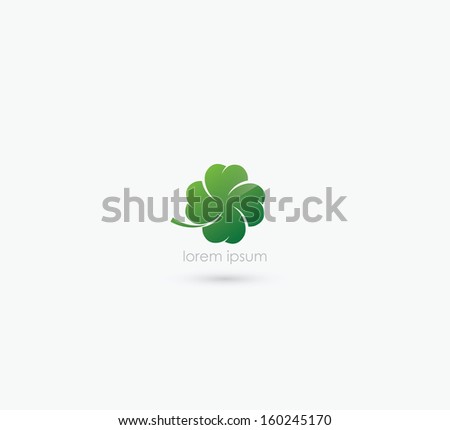 Four leaf clover symbol vector illustrator Four leaf clover symbol vector illustrator