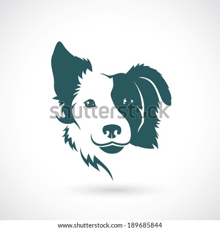 Border Collie Dog - Vector Illustration - 189685844 : Shutterstock