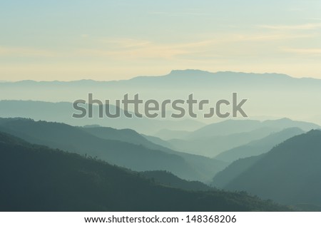 Layers Of Mountain