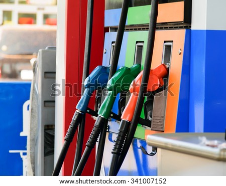 Fuel nozzle on gas station,beautiful fuel nozzle,fuel nozzle for refueling the car,Fuel nozzle