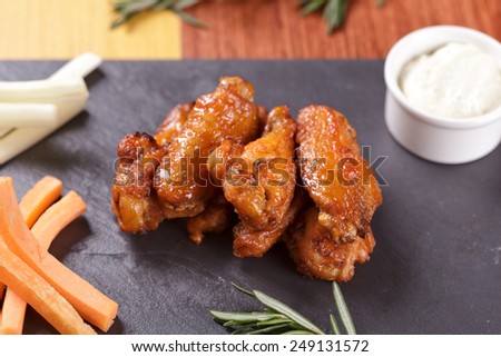 Buffalo chicken wings