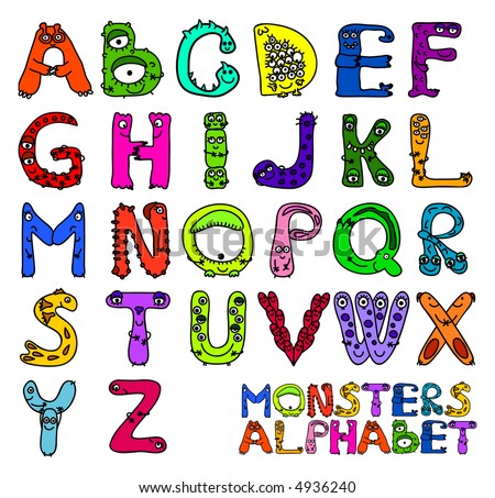 English Alphabet Letters