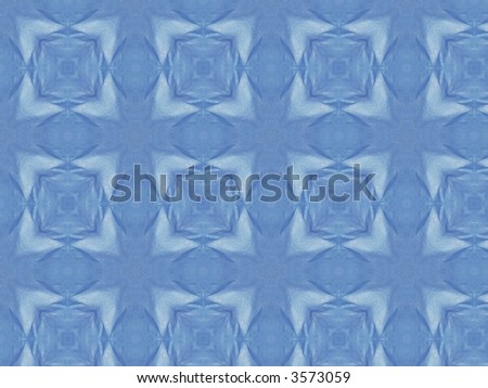 A kaleidoscope pattern created digitally with a photograph I took of some tissue paper