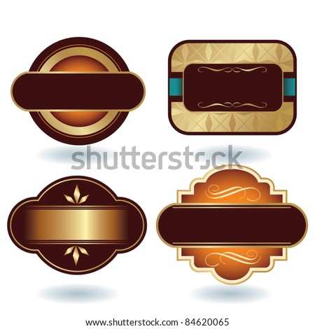 Logo Design Chocolate on Chocolate Logo Template Stock Vector 84620065   Shutterstock