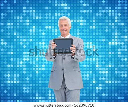 Composite image of boss showing a touch pad screen