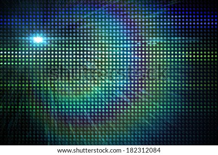 Cool disco background in green and blue