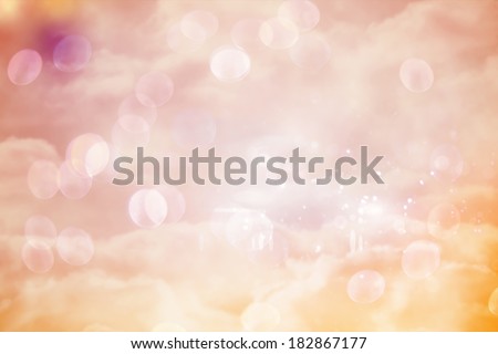 Pink and orange feminine design background