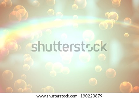 Light dots abstract design with lights