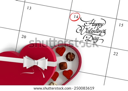 red circle against calendar